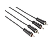Kabel i złączka HAMA 2xCINCH - 2xCINCH 3 M